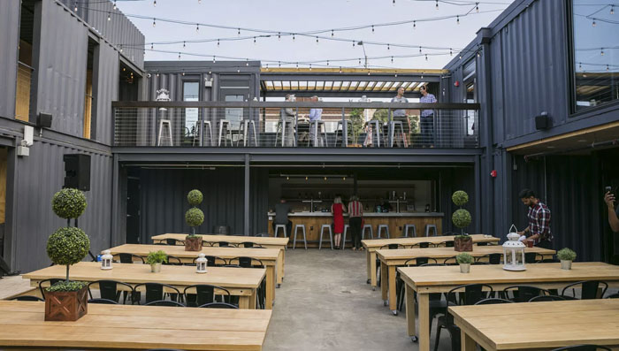 4 increíbles restaurantes construidos en contenedores | Módulos